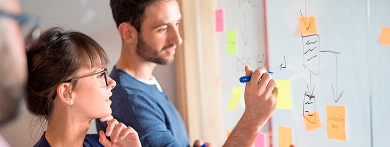 Sådan bruger du Design Thinking til succesfuld forandring af organisationen 